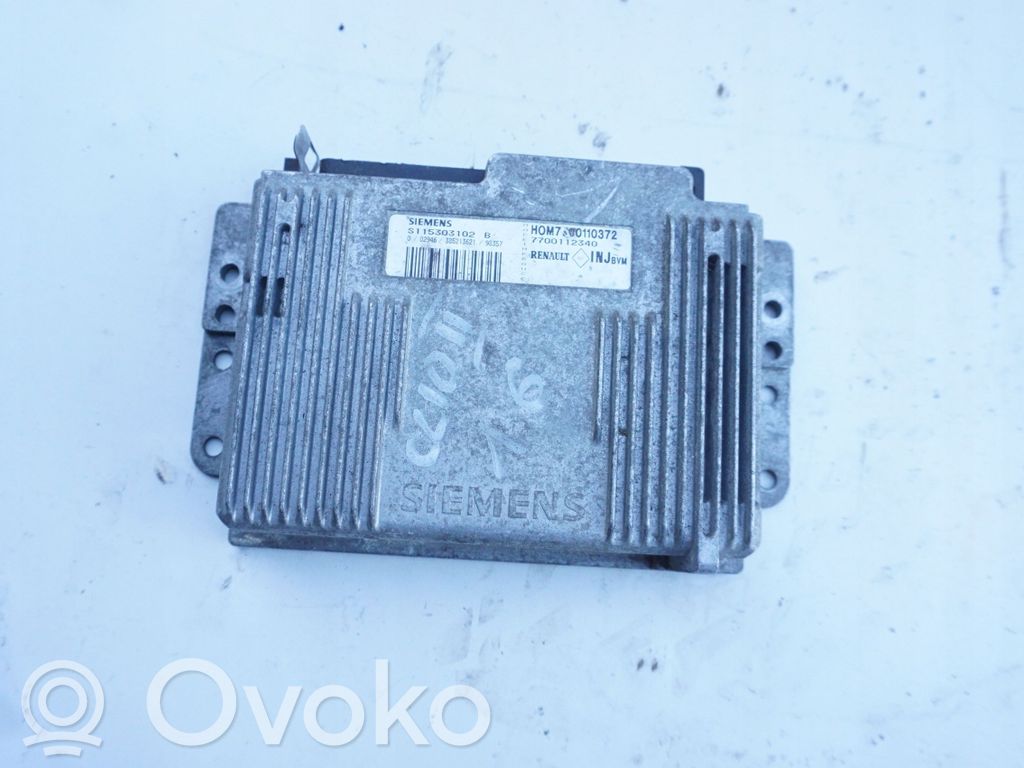 Engine control unit/module   7700112340