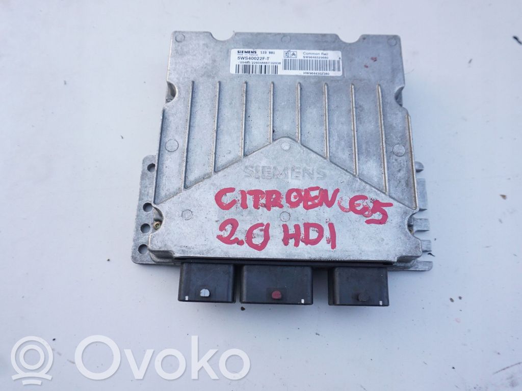 Citroen C5 Engine control unit/module 