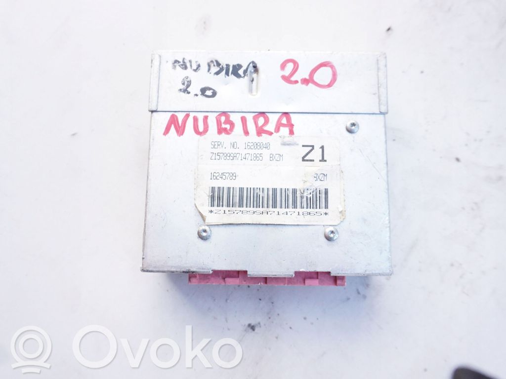 Motora vadības bloka ECU   16208040