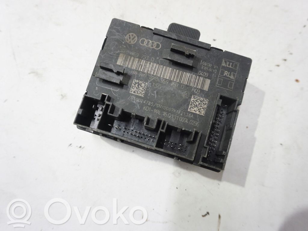 Audi A1 Door control unit/module 