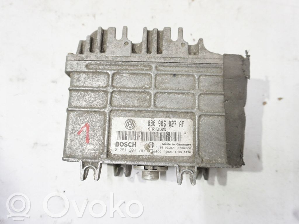 Volkswagen Polo III 6N 6N2 6NF Engine control unit/module 