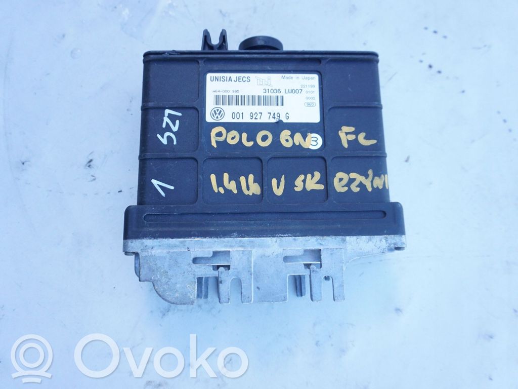 Volkswagen Polo III 6N 6N2 6NF Gearbox control unit/module 