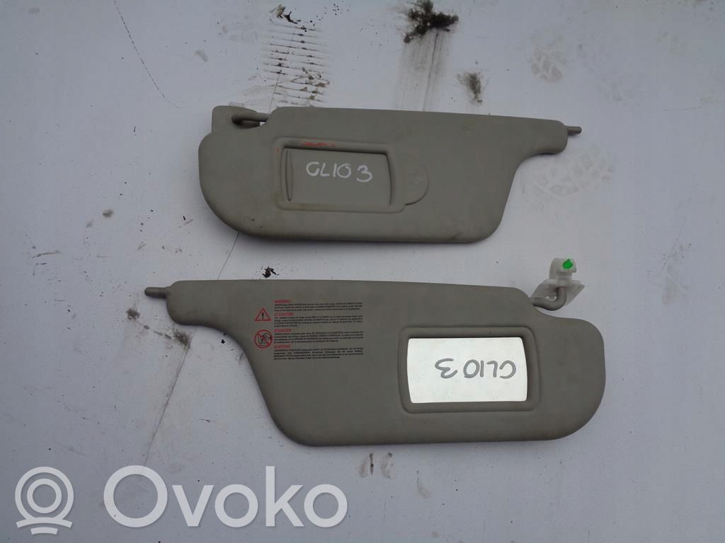 Renault Clio III Skydelis nuo saulės 