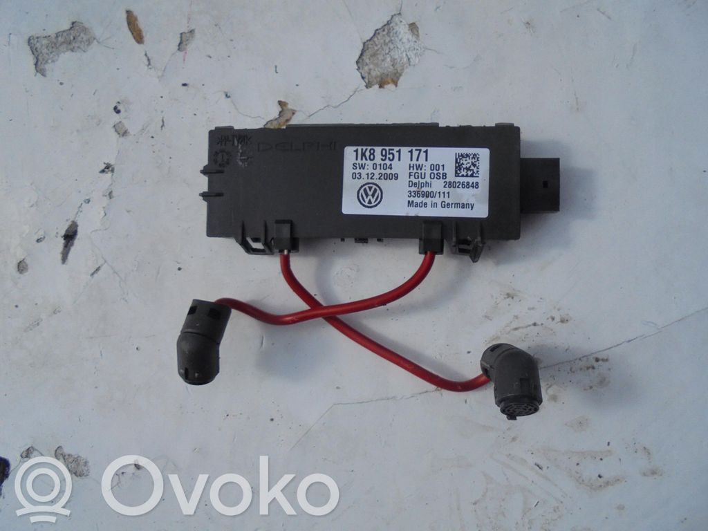 Volkswagen Touareg II Boîtier module alarme 