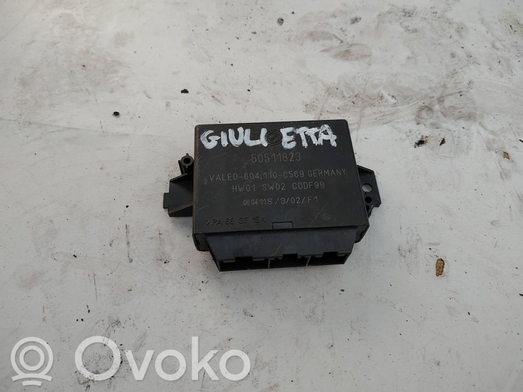 Alfa Romeo Giulietta Unitate/modul de comandă parcare PDC 