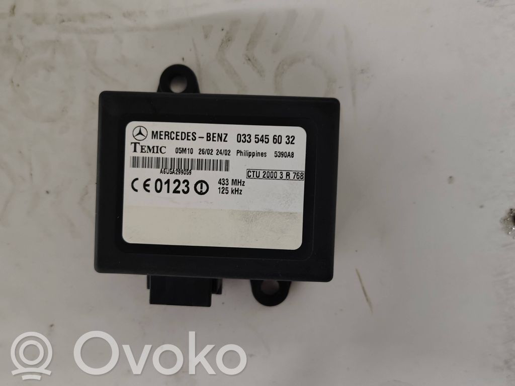 Mercedes-Benz Sprinter W901 W902 W903 W904 Moduł / Sterownik immobilizera 