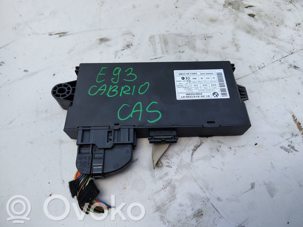 Unidad de control/módulo del CAS   9147226