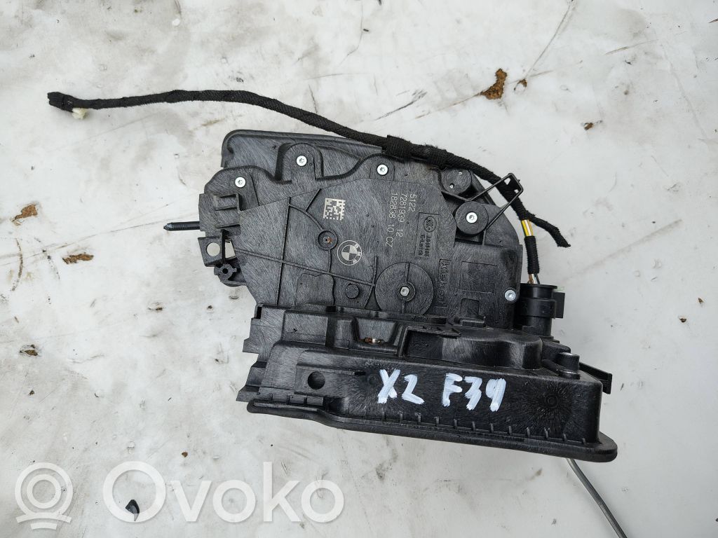 BMW X2 F39 Takaoven lukko 