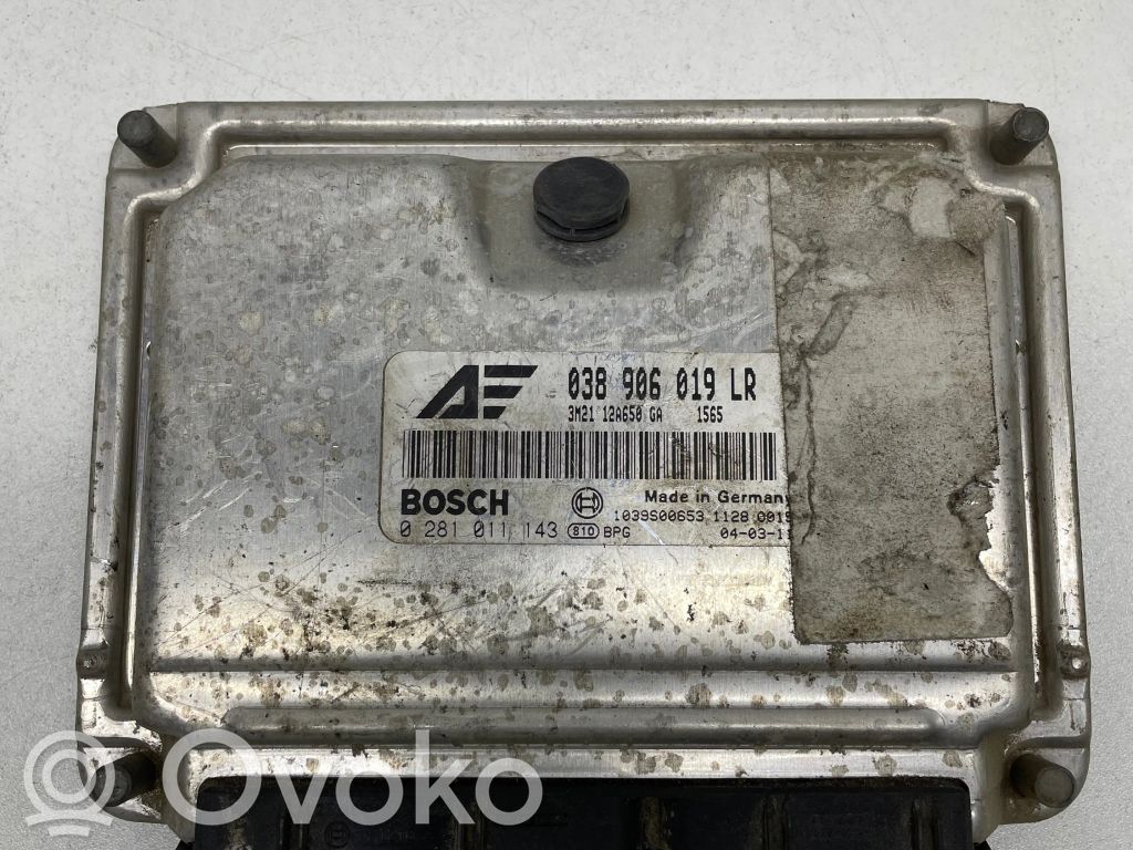 Engine control unit/module   038906019LR,3M2112A650GA,0281011143