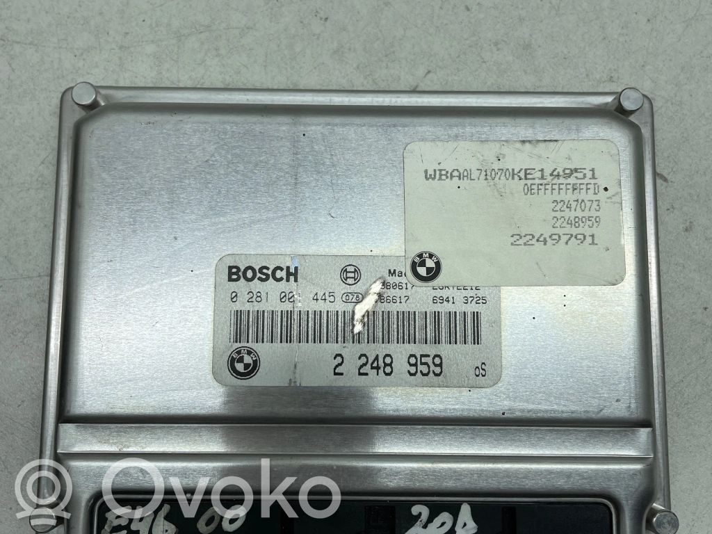 Engine control unit/module   2248959,0281001445