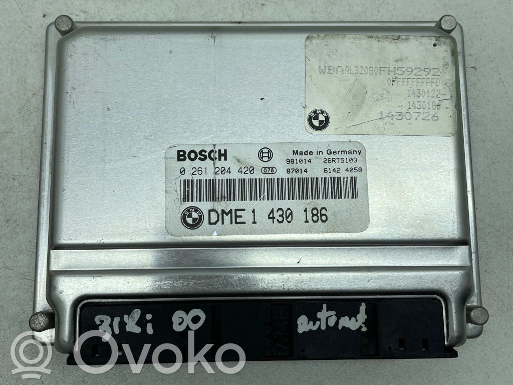BMW 3 E46 Variklio valdymo blokas 