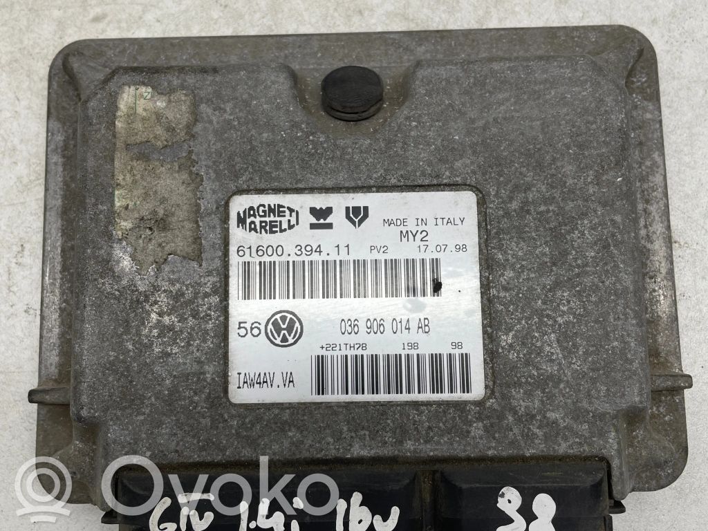 Engine control unit/module   036906014AB,6160039411,221TH78