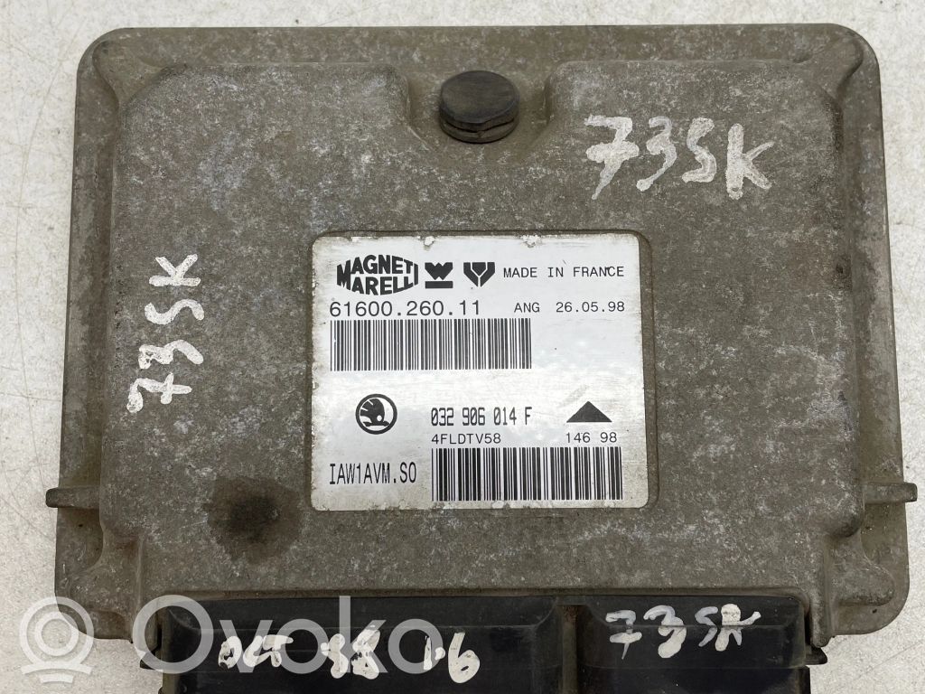 Skoda Octavia Mk1 (1U) Engine control unit/module 