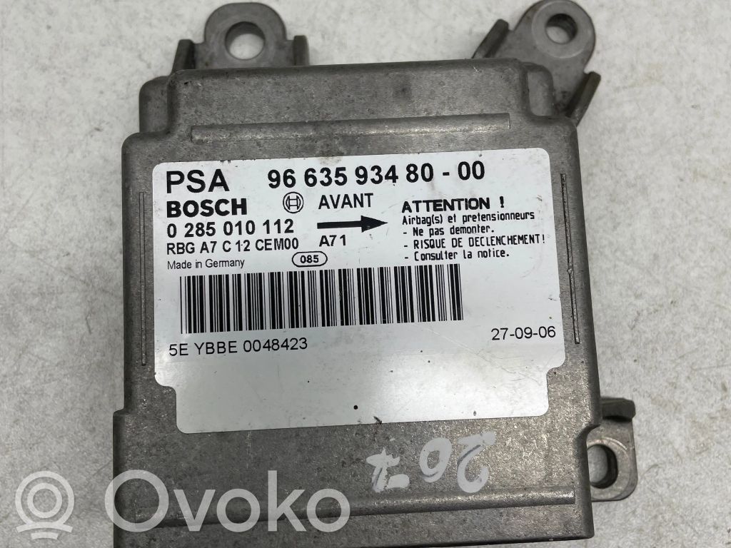 Peugeot 207 Engine control unit/module 