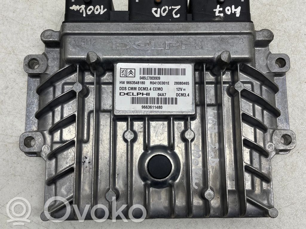 Peugeot 407 Other control units/modules 