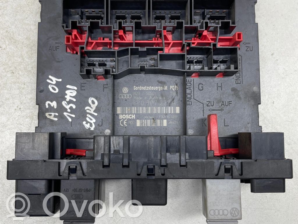 Audi A3 S3 8P Moduł / Sterownik komfortu 