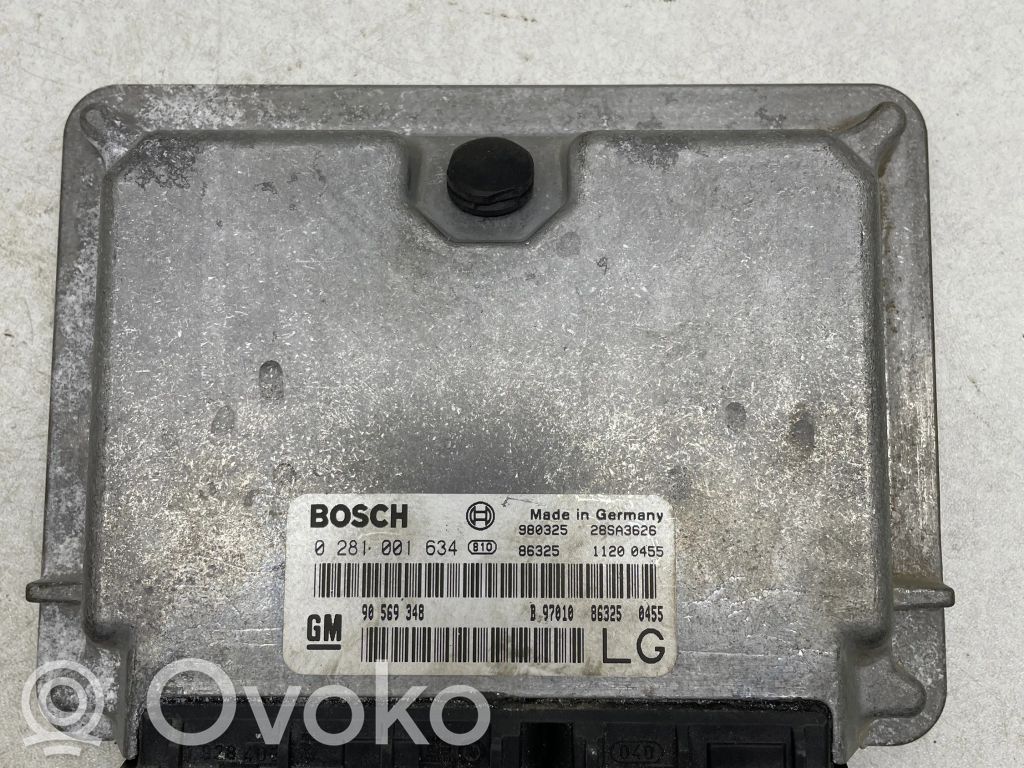Engine control unit/module   90569348,28SA3626,0281001634