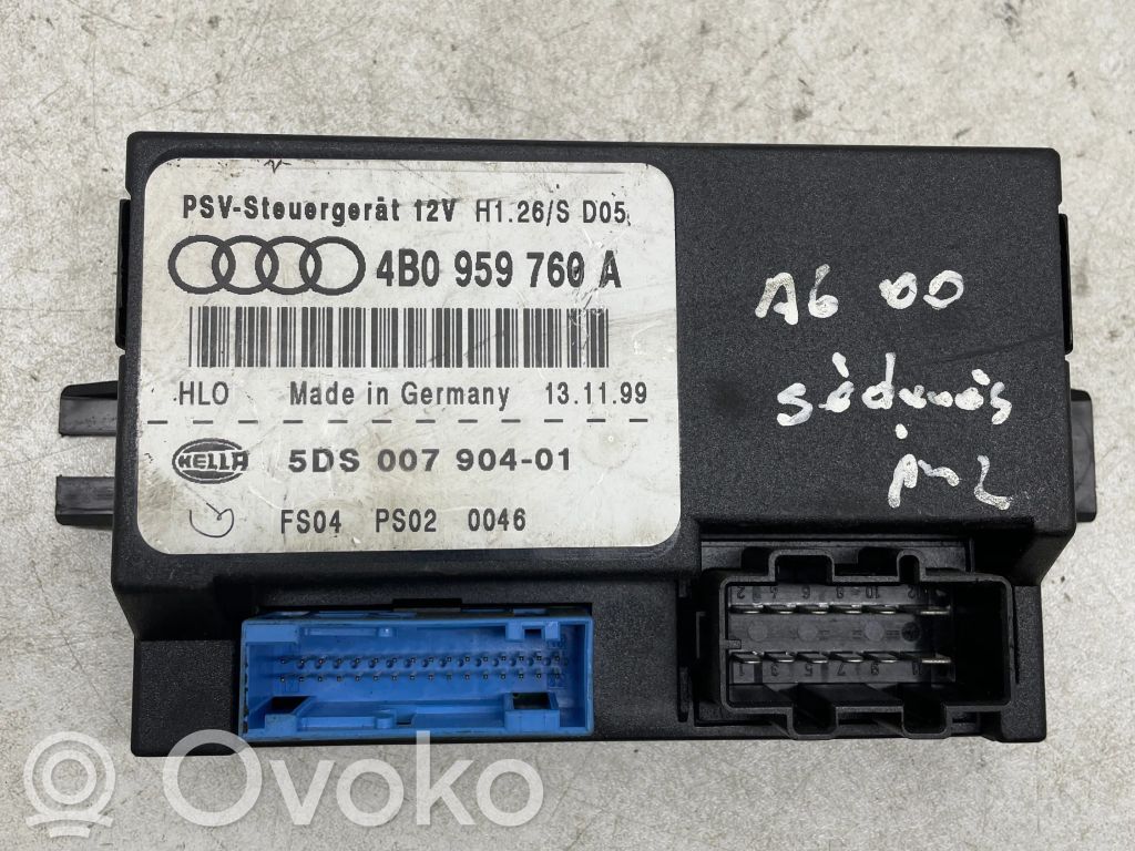 Audi A6 S6 C5 4B Seat control module 