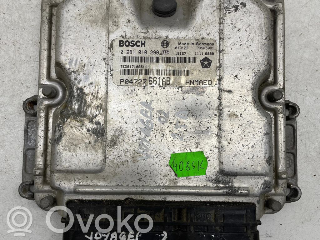 Chrysler Voyager Engine control unit/module 
