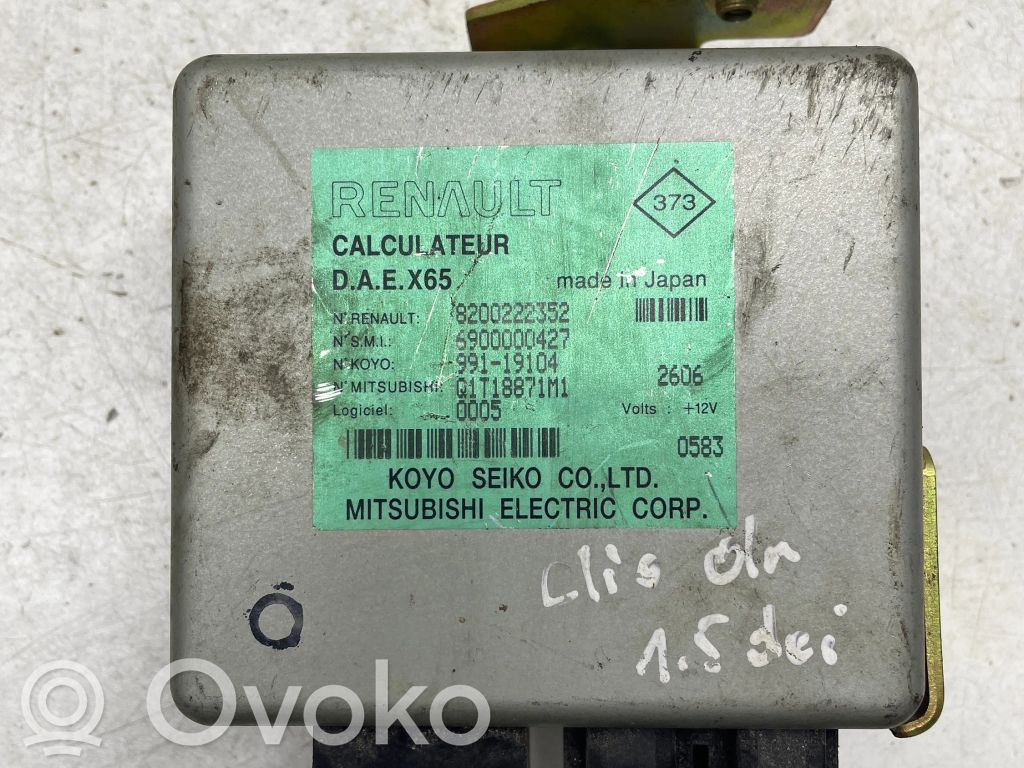 Renault Clio II Power steering control unit/module 