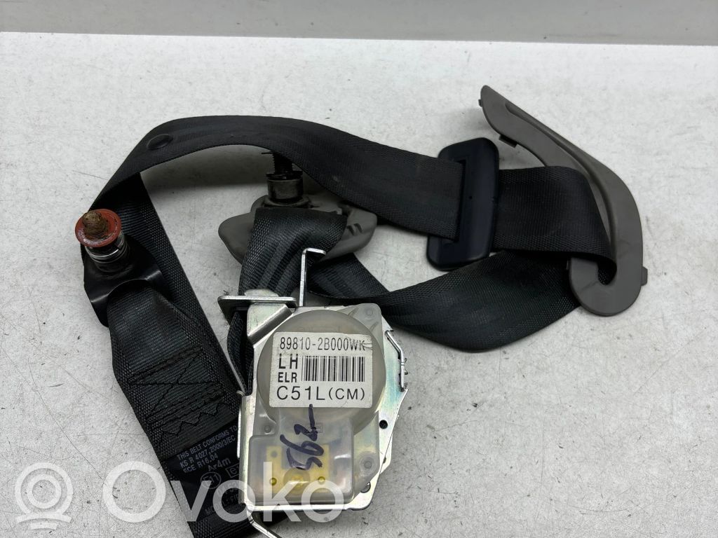 Hyundai Santa Fe Cinturón trasero 