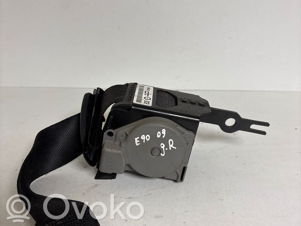 BMW 3 E90 E91 Pas bezpieczeństwa fotela tylnego 