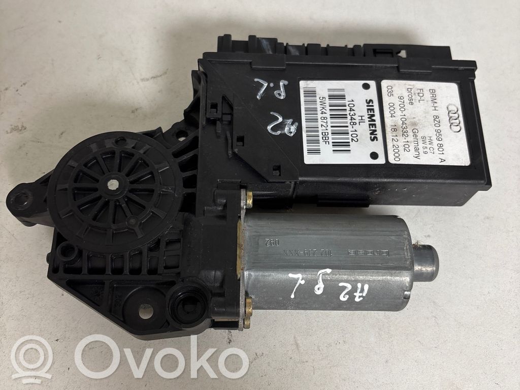 Audi A2 Takaoven ikkunan nostomoottori 