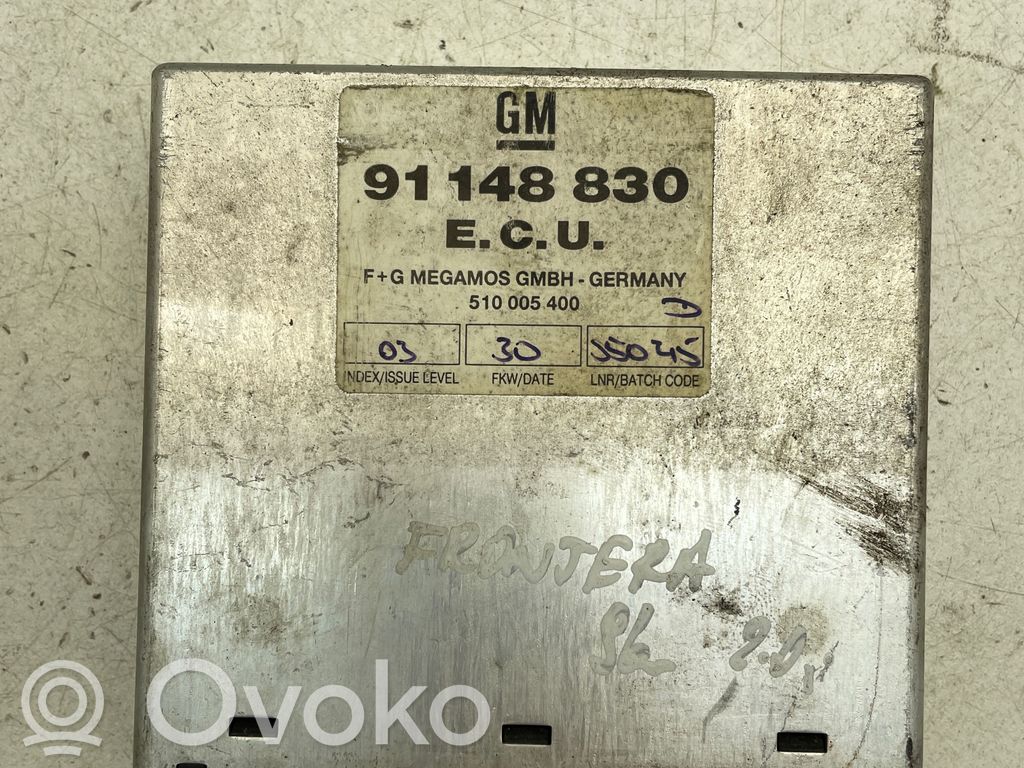 Opel Frontera A Otras unidades de control/módulos 