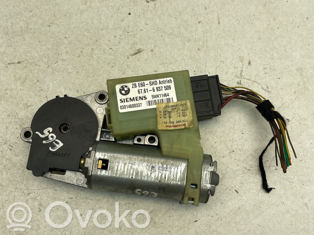 BMW 7 E65 E66 Motoriņš 