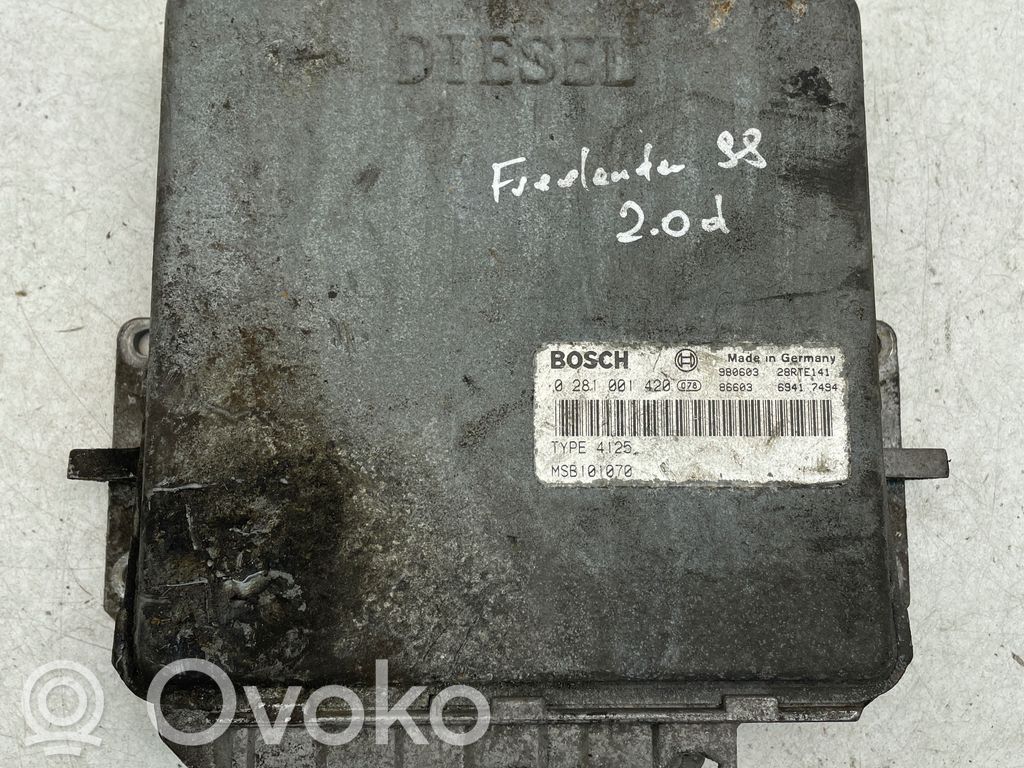 Land Rover Freelander Engine control unit/module 