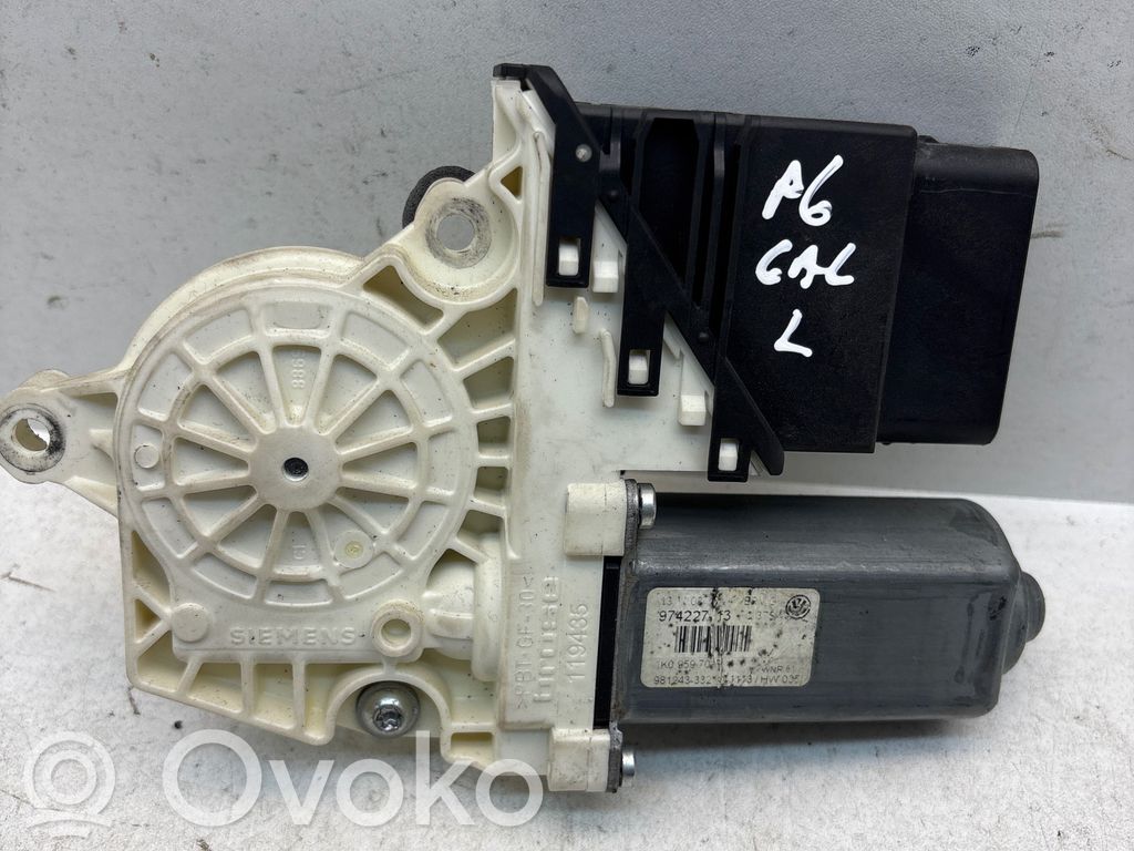 Volkswagen PASSAT B6 Takaoven ikkunan nostomoottori 
