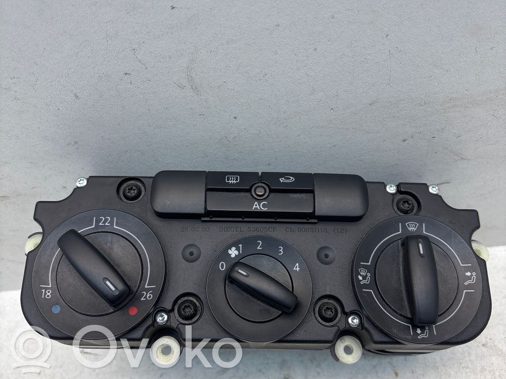 Panel klimatyzacji   5HB00872200,1T1820046A,31012003