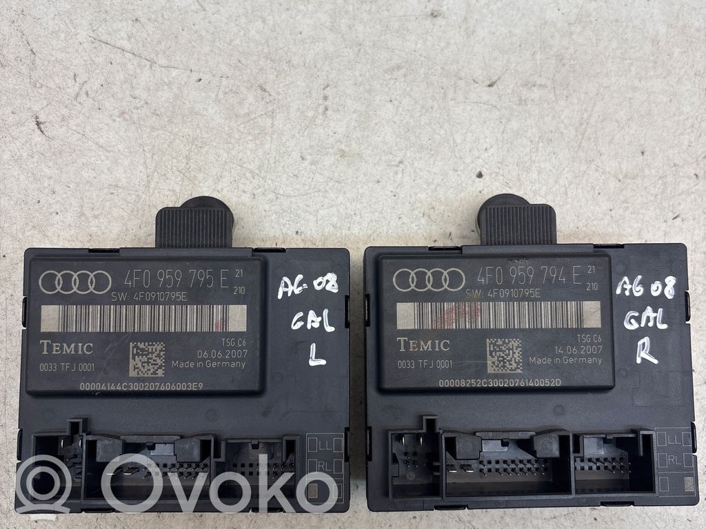 Unité de commande module de porte   4F0959795E,4F0910795E,4F0959794E