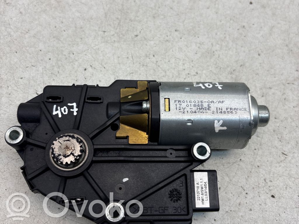 Peugeot 407 Sunroof motor/actuator 