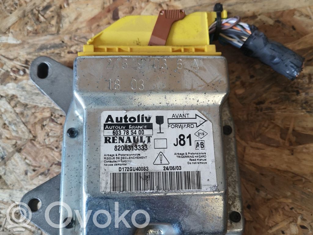 Renault Espace -  Grand espace IV Airbag control unit/module 