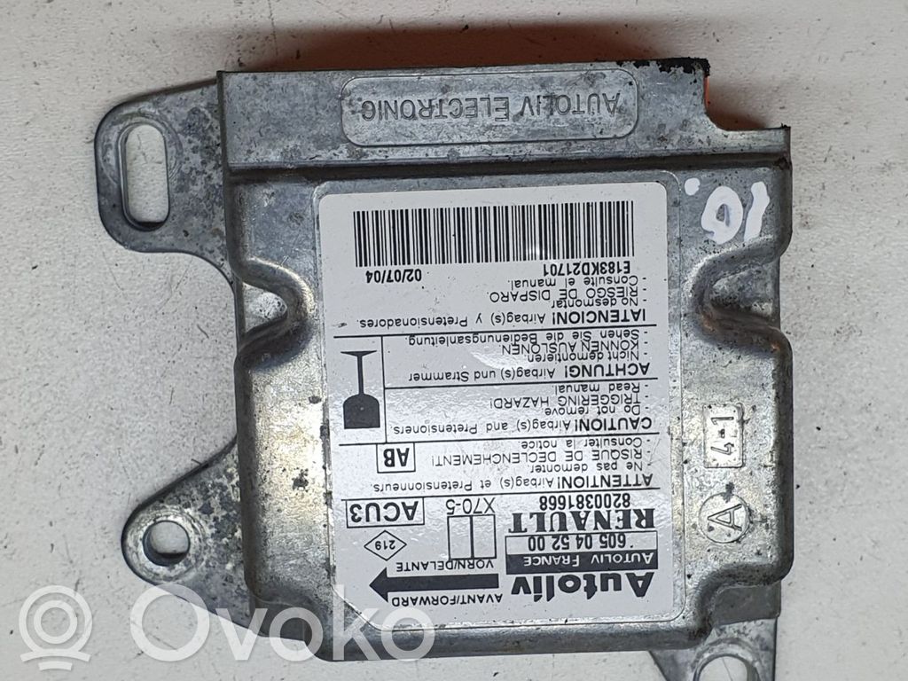 Renault Master II Airbag control unit/module 