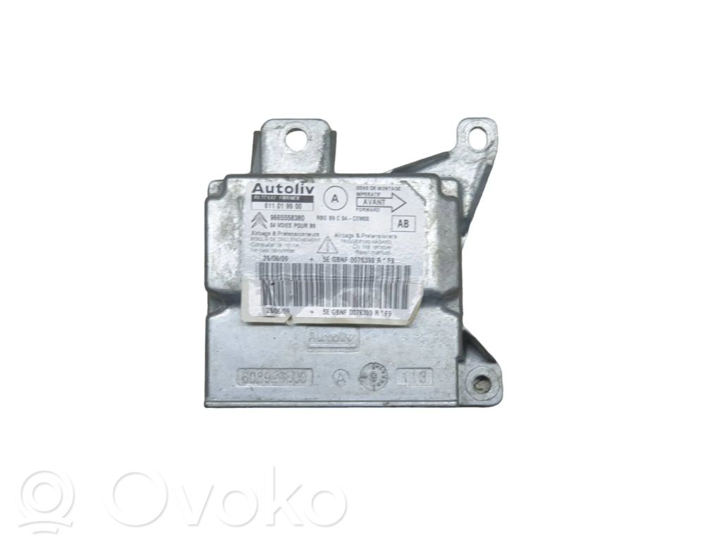 Citroen Berlingo Airbag control unit/module 