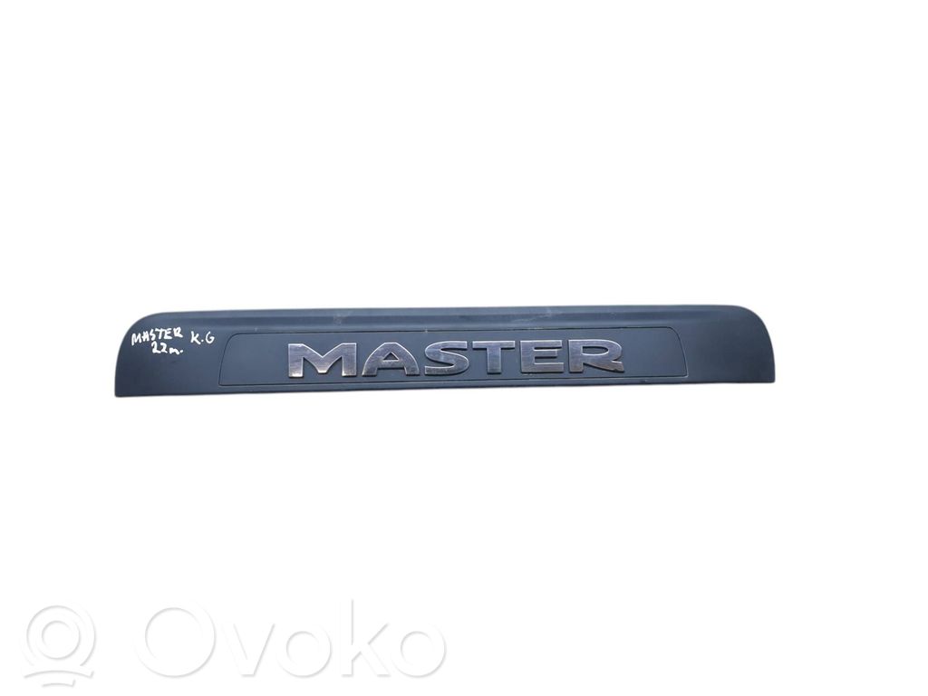 Renault Master III Barra de luz de la matrícula/placa de la puerta del maletero 