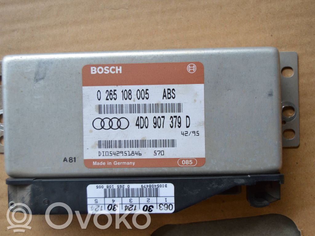 Sterownik / moduł ABS   4D0907379D,0265108005,DI0542951846