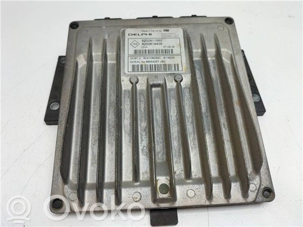 Engine control unit/module ECU   DELPHI,8200911560