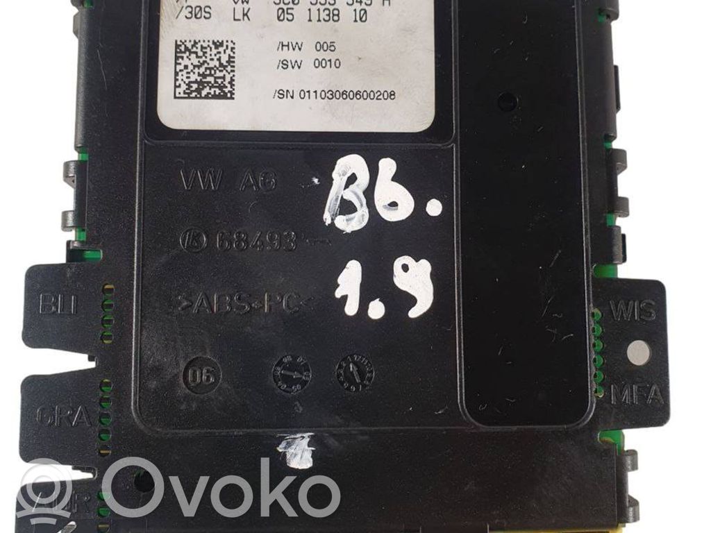 Sensor de ángulo de dirección   3C0953549A,05113810,01103060600208