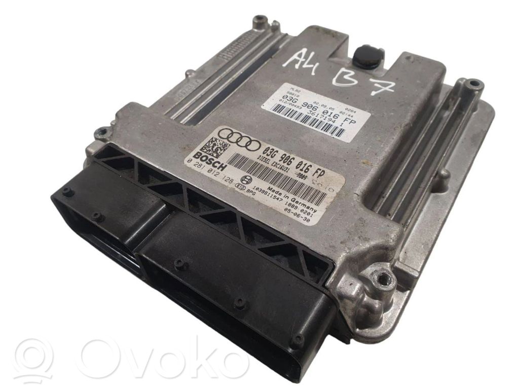 Audi A4 S4 B7 8E 8H Engine control unit/module 