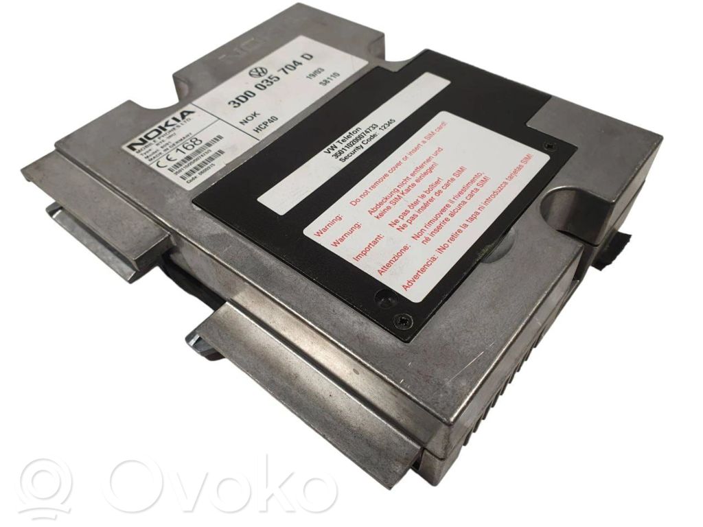 Volkswagen Phaeton Phone control unit/module 