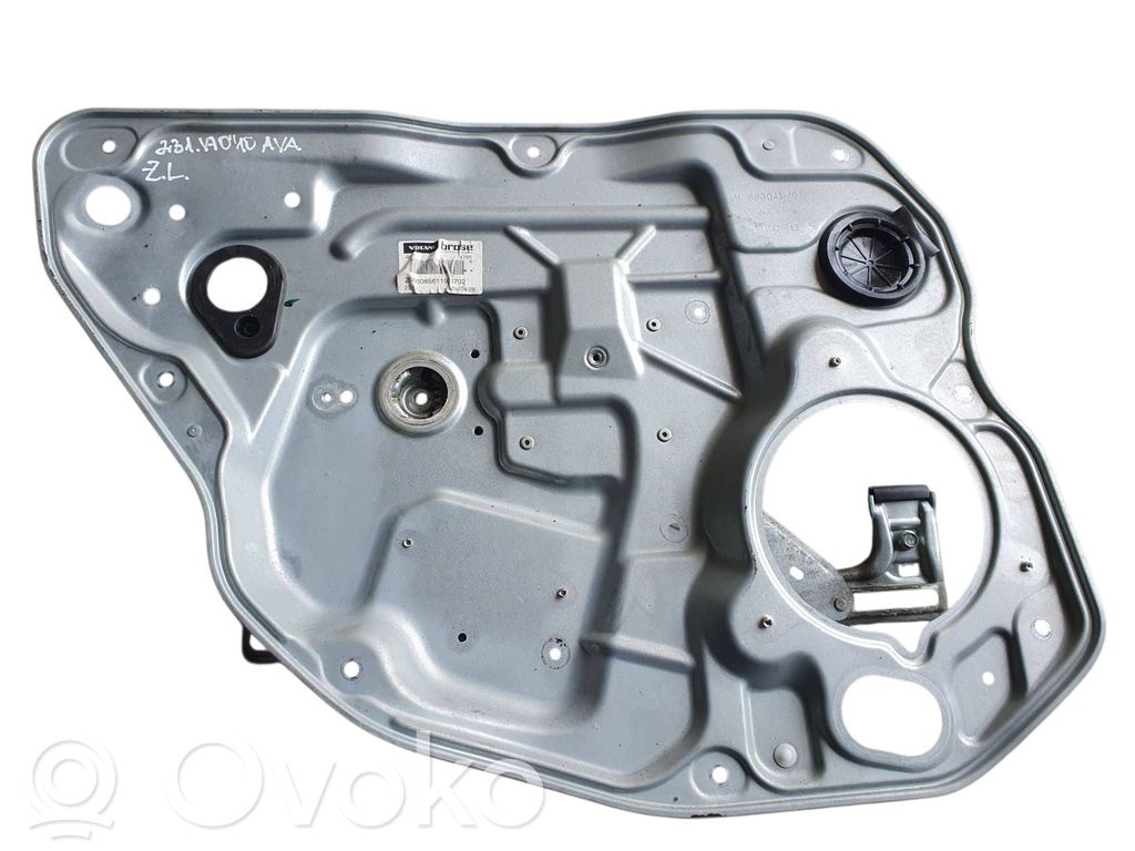 Volvo V70 Mechanizm podnoszenia szyby tylnej bez silnika 