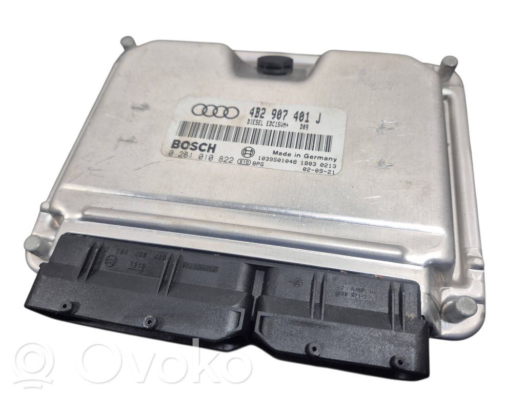 Audi A6 S6 C5 4B Sterownik / Moduł ECU 