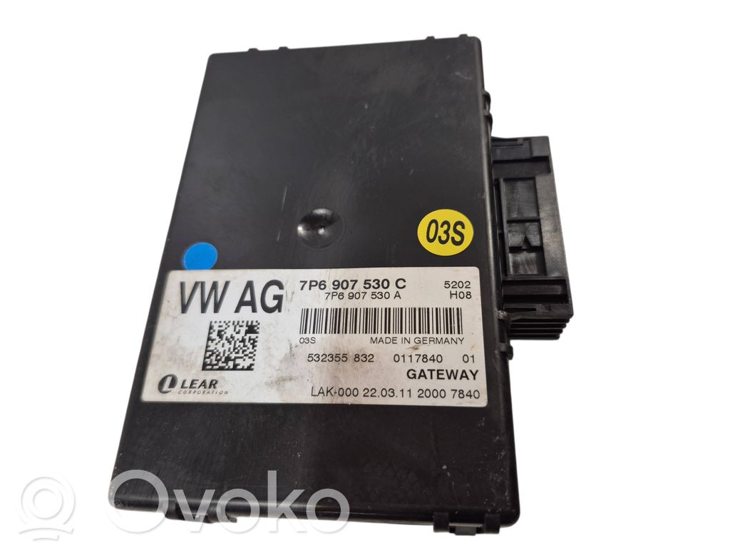 Volkswagen Touareg II Módulo de control Gateway 