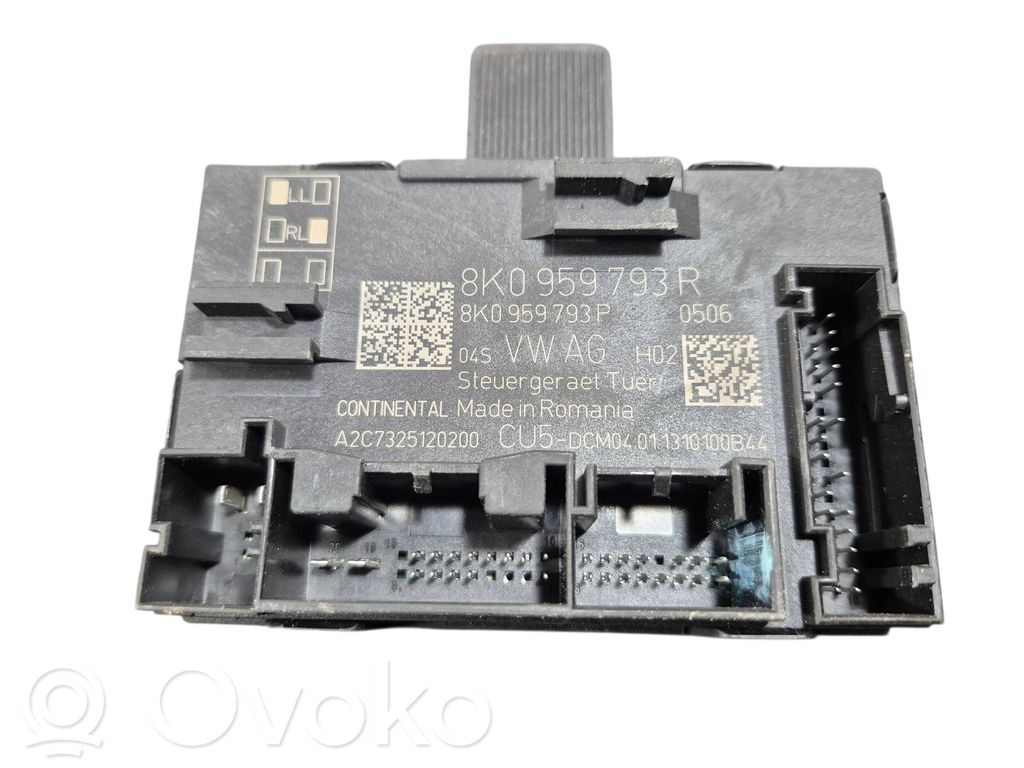 Audi A4 S4 B8 8K Oven ohjainlaite/moduuli 