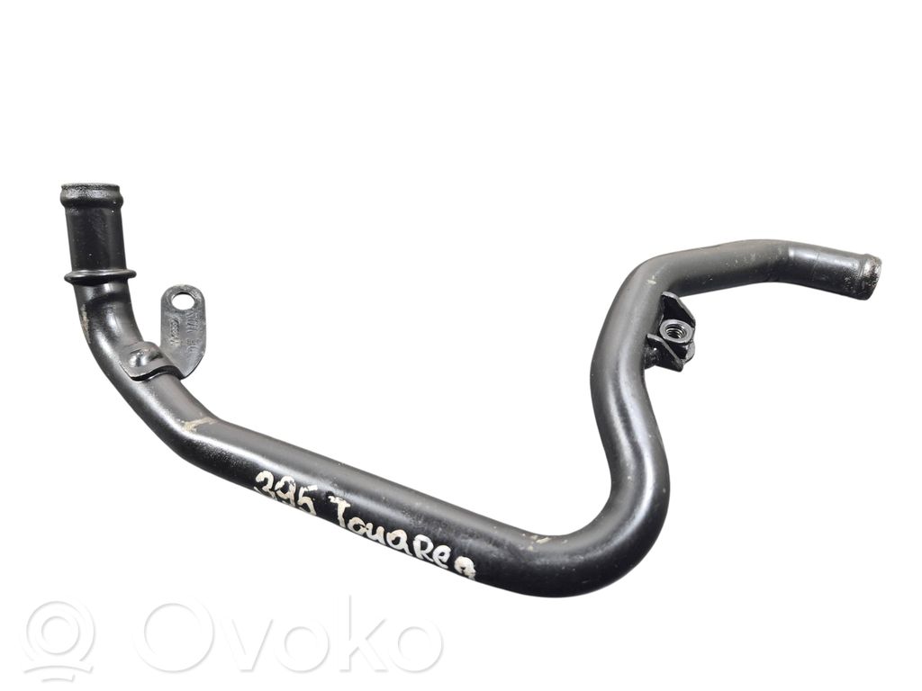 Volkswagen Touareg II Engine coolant pipe/hose 