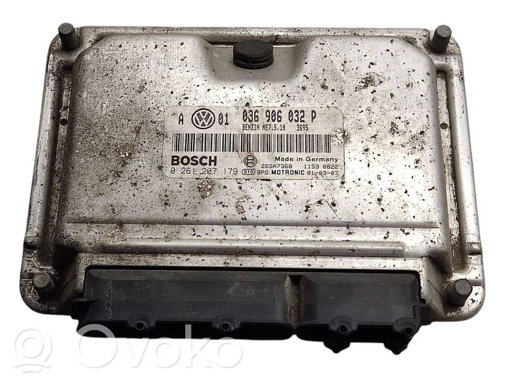 Engine control unit/module   036906032P,26SA7368,0261207179