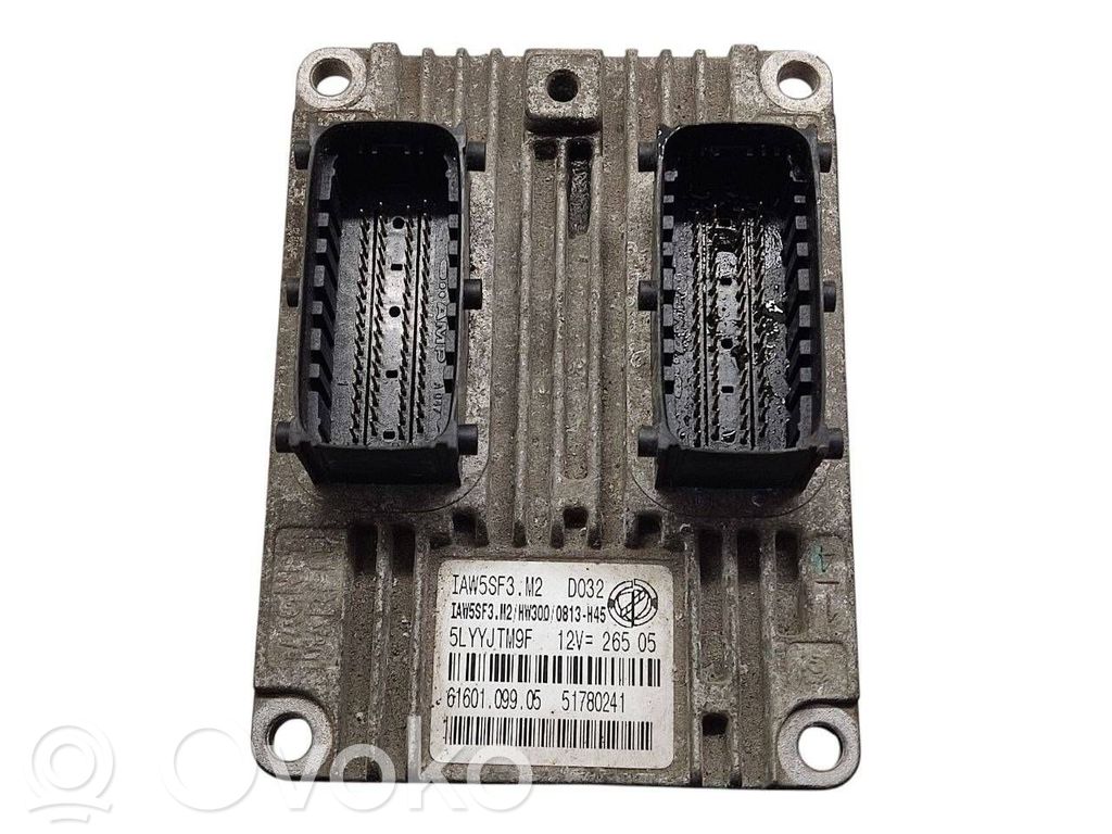 Fiat Grande Punto Komputer / Sterownik ECU silnika 